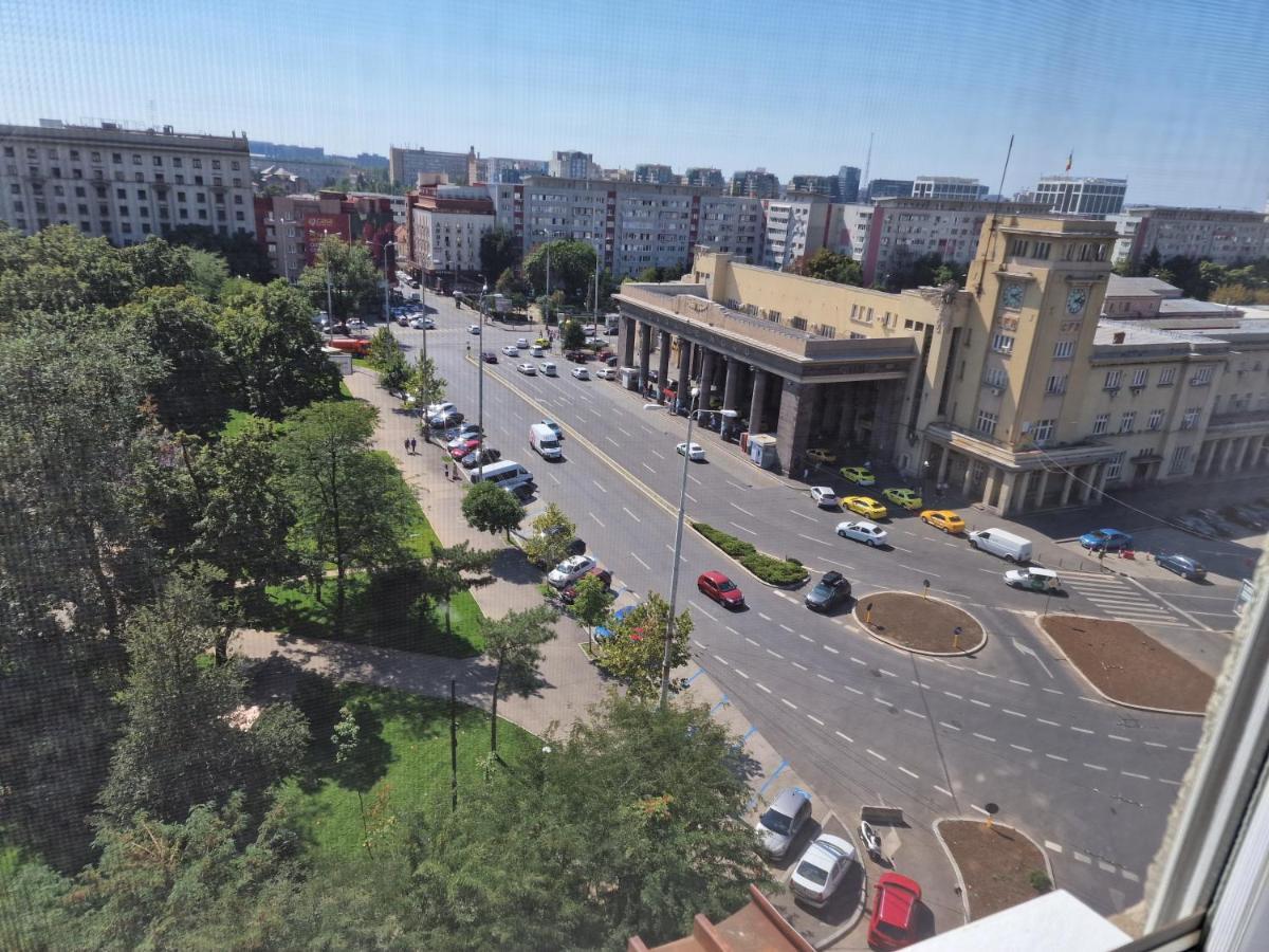Apartament Gara De Nord Bukarest Exterior foto